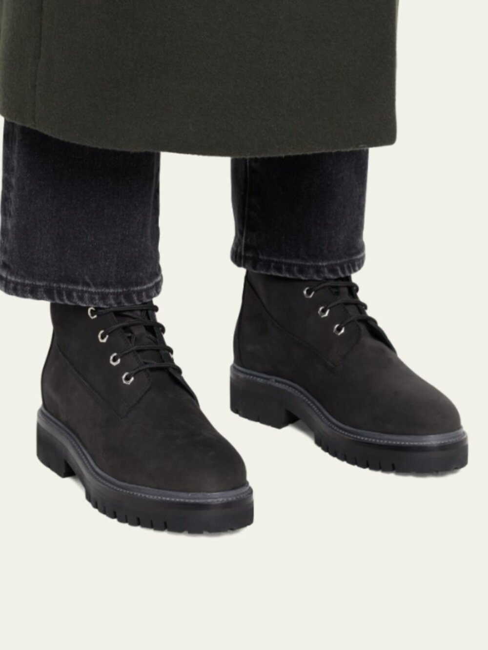 NEW Legres Nubuck Suede Hiking Boots